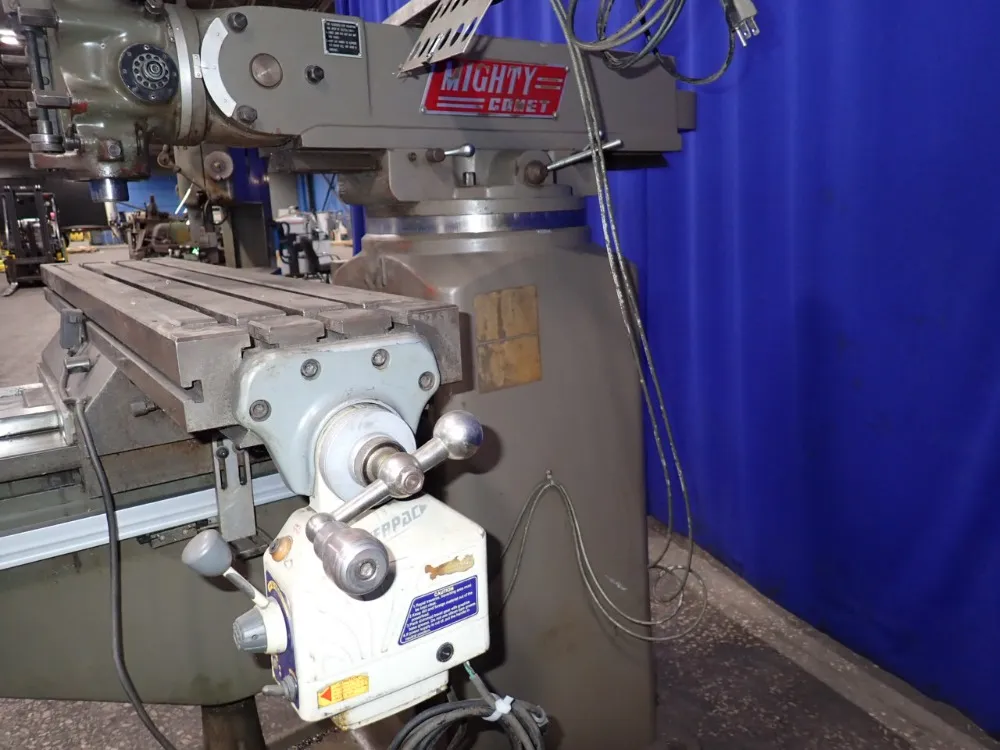 Mighty Comet 10" X 50" Vertical Mill - 3kvhd