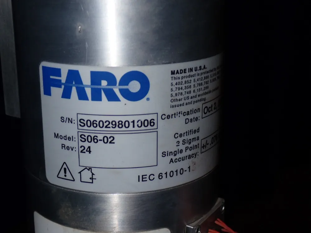 Faro 48" X 30" Cmm - S06-02