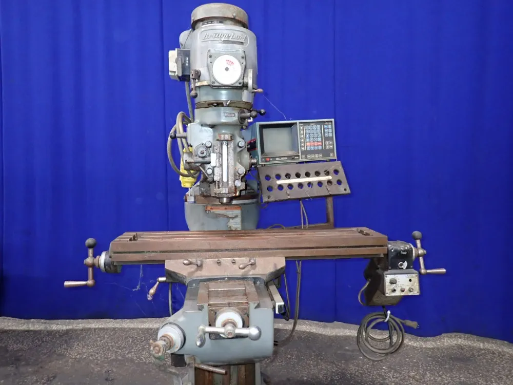 Bridgeport 9" X 42" Vertical Mill
