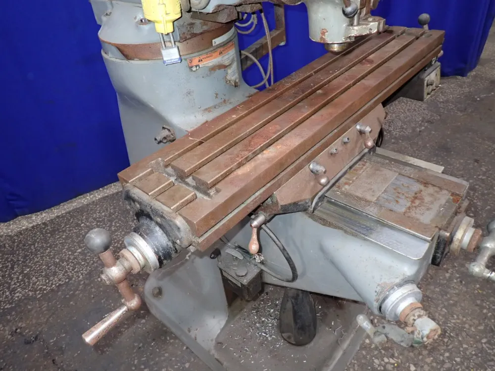 Bridgeport 9" X 42" Vertical Mill