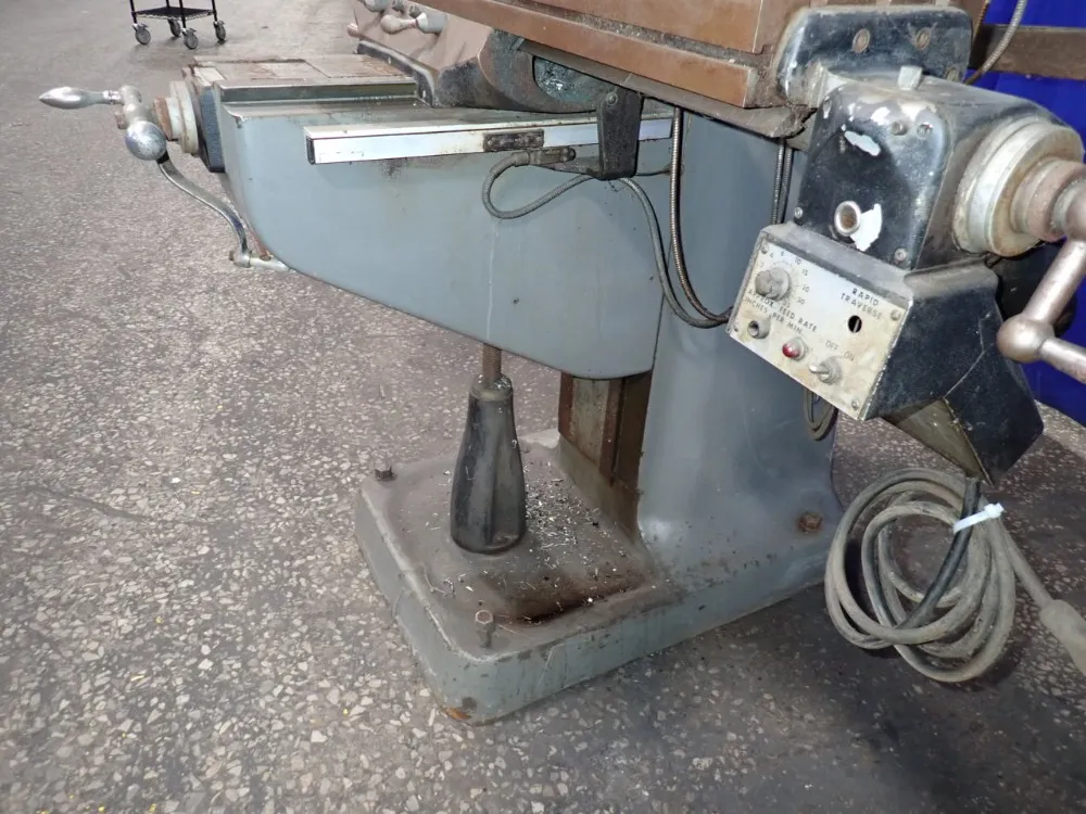 Bridgeport 9" X 42" Vertical Mill