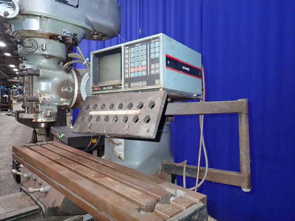 Bridgeport 9" X 42" Vertical Mill