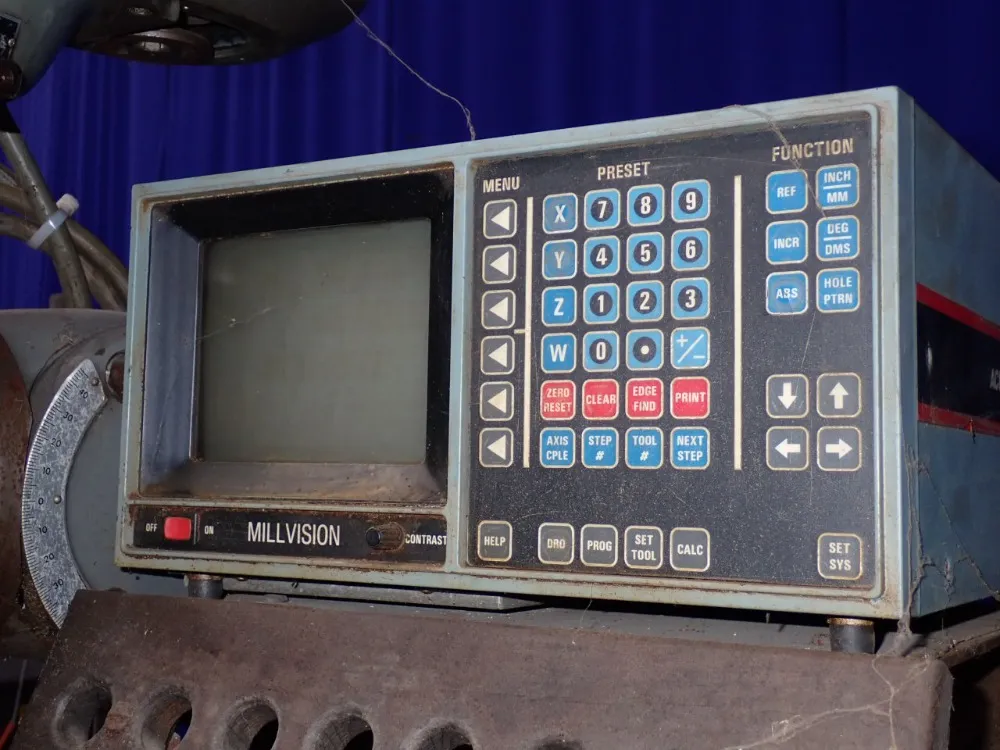 Bridgeport 9" X 42" Vertical Mill