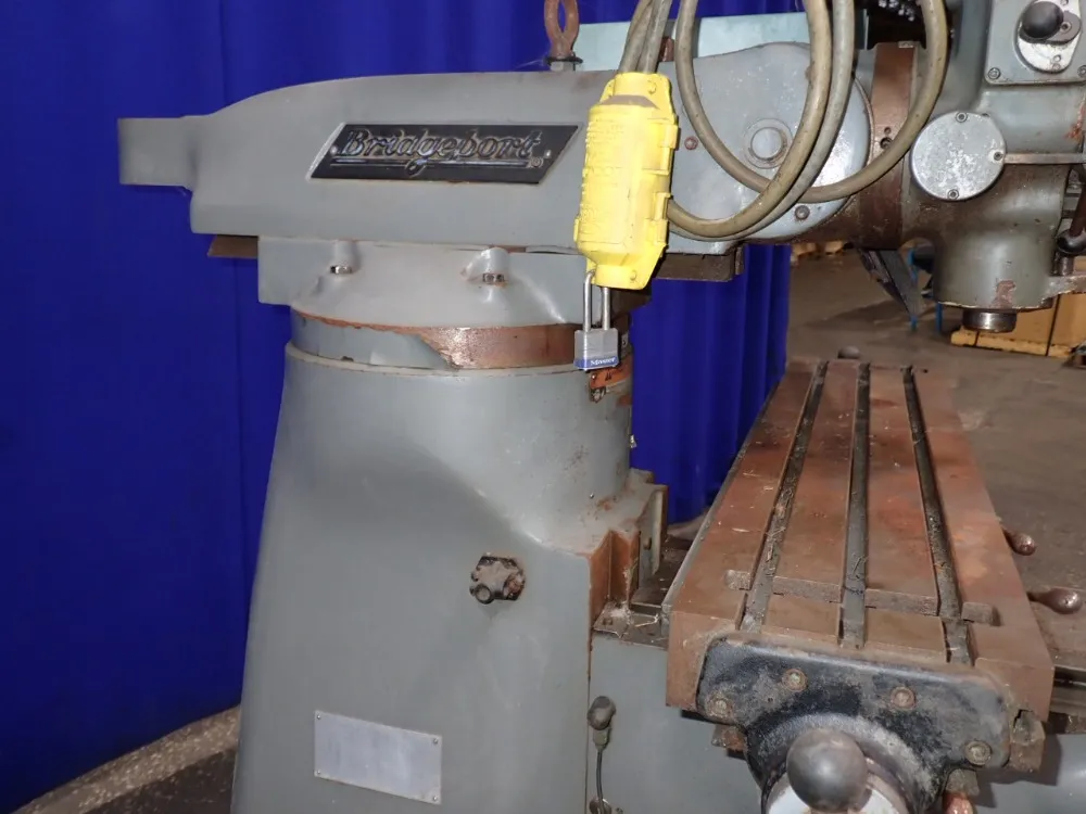 Bridgeport 9" X 42" Vertical Mill