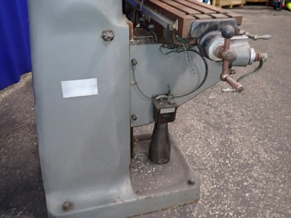 Bridgeport 9" X 42" Vertical Mill