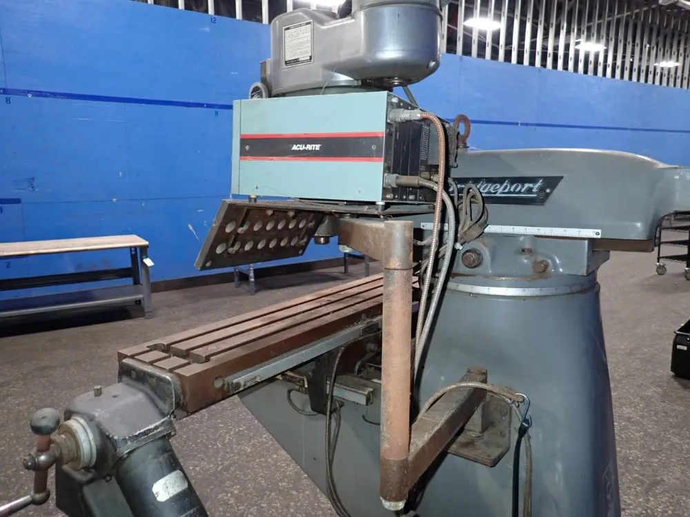 Bridgeport 9" X 42" Vertical Mill