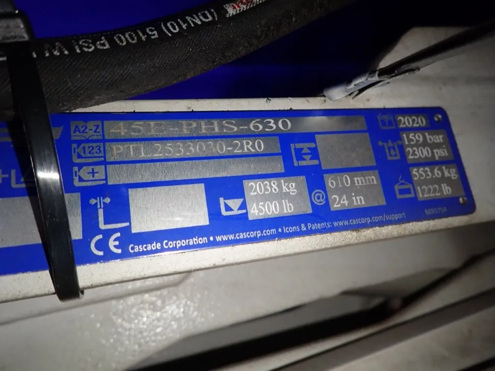 Cascade Corporation 4500 Lbs Push/pull Forklift Attachment - 45e-phs-630