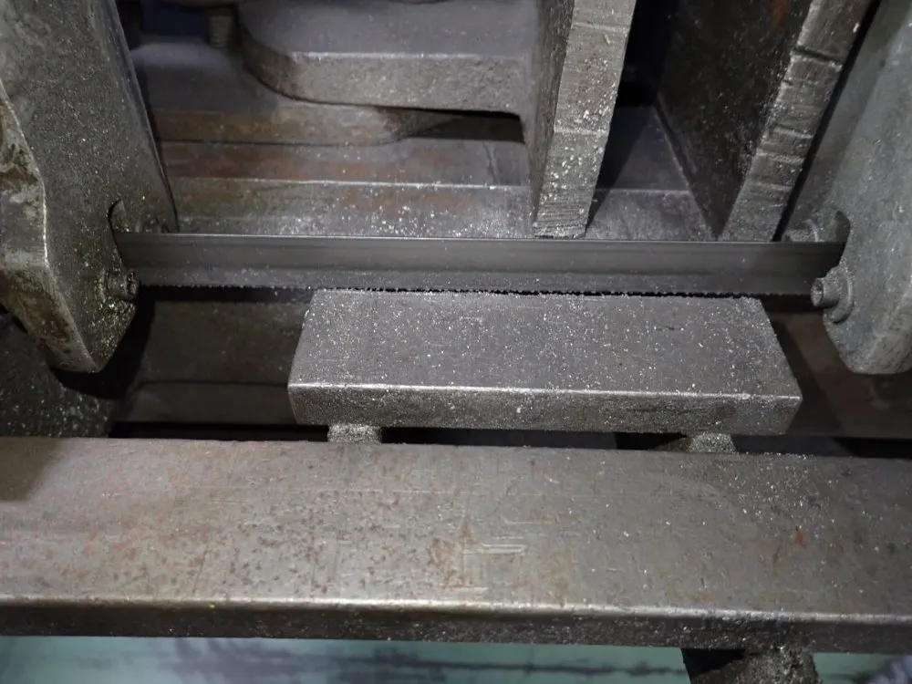 W.f. Wells & Sons Inc 22" X 9 1/2" Horizontal Band Saw - L-9