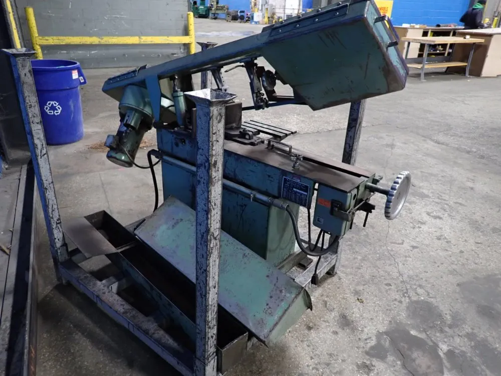 W.f. Wells & Sons Inc 22" X 9 1/2" Horizontal Band Saw - L-9