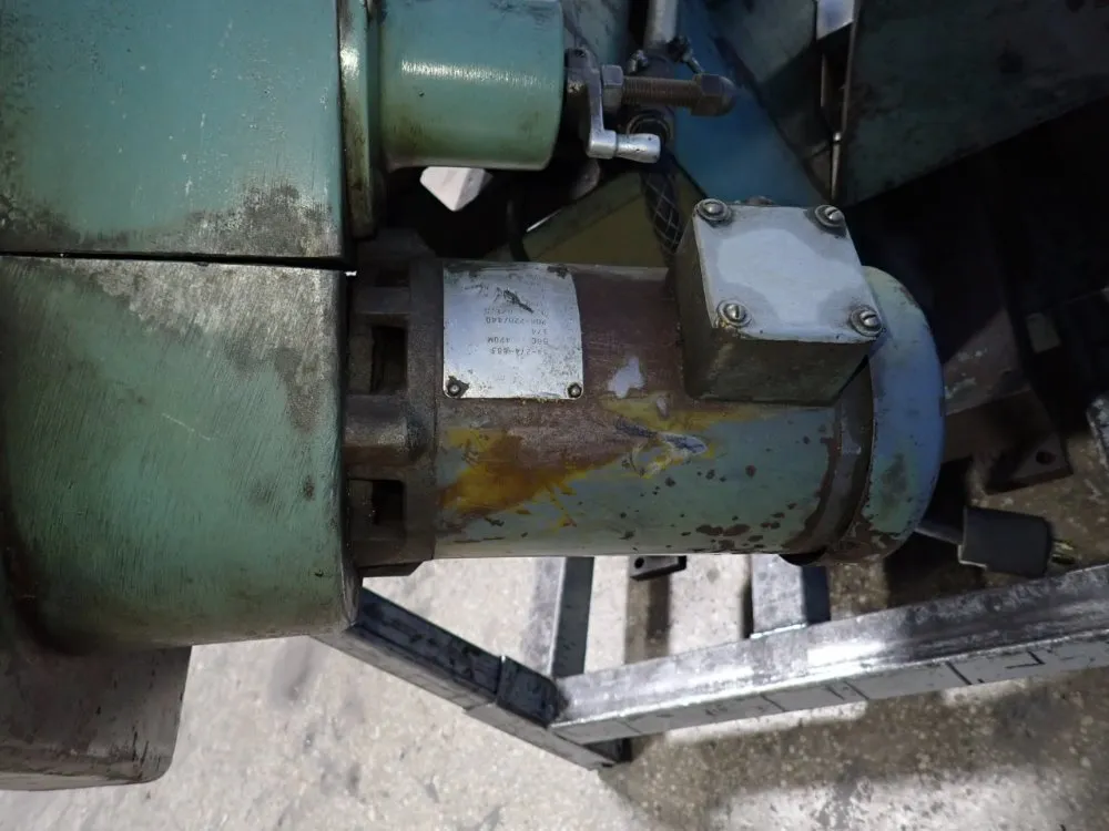 W.f. Wells & Sons Inc 22" X 9 1/2" Horizontal Band Saw - L-9