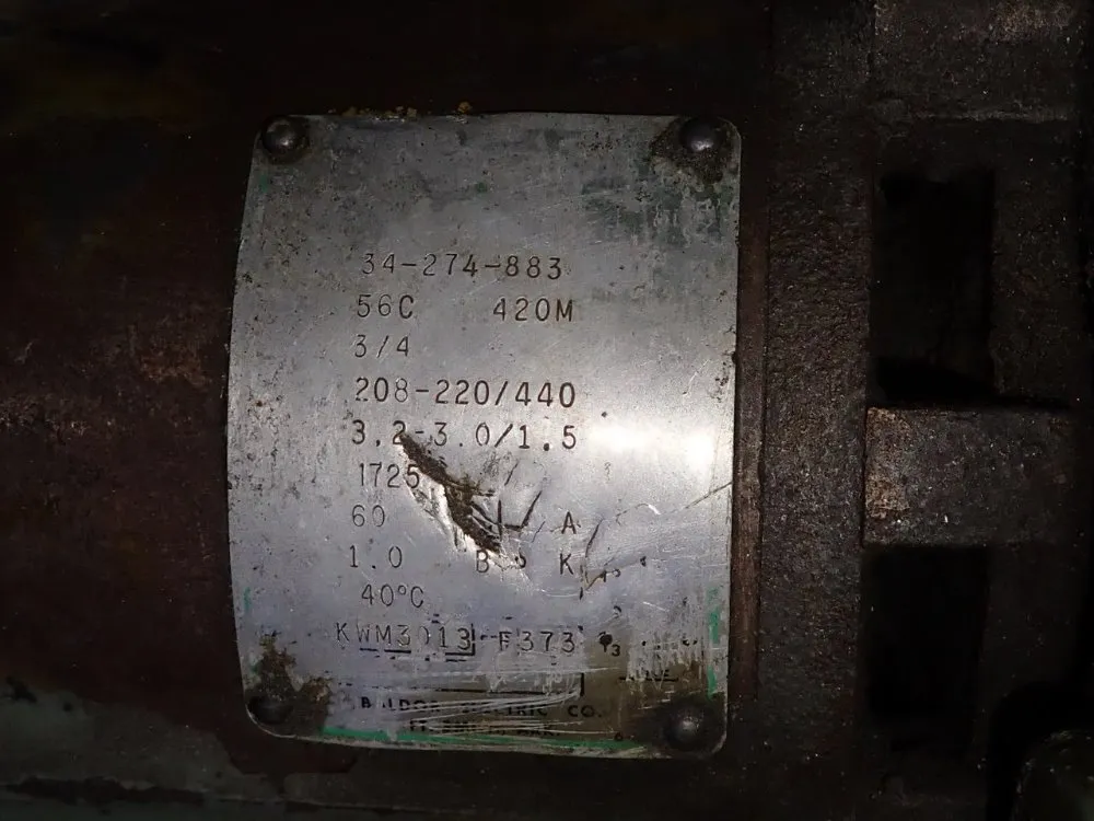 W.f. Wells & Sons Inc 22" X 9 1/2" Horizontal Band Saw - L-9