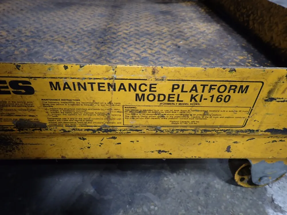 Hercules Industries Maintenance Platform - Ki-160