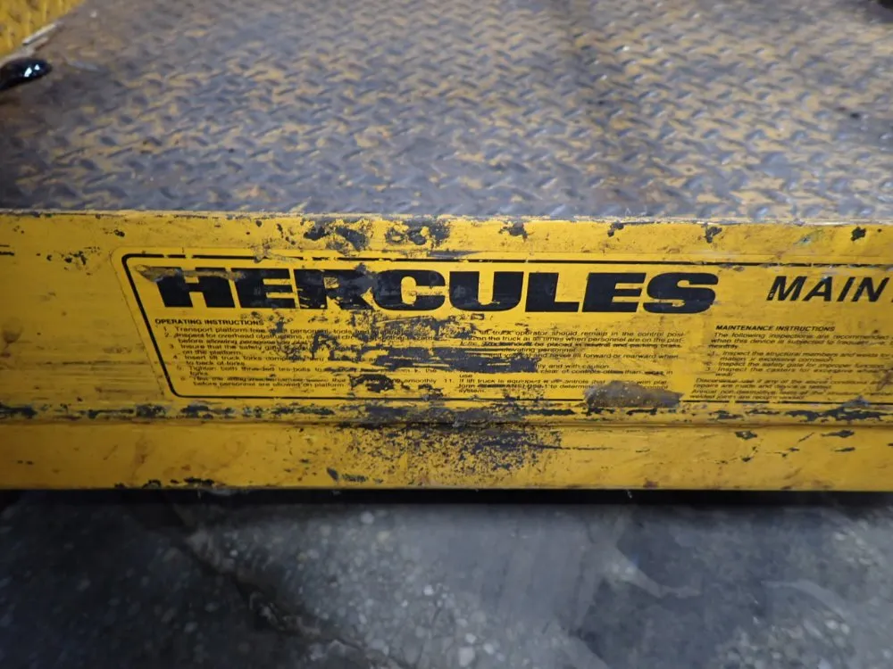 Hercules Industries Maintenance Platform - Ki-160