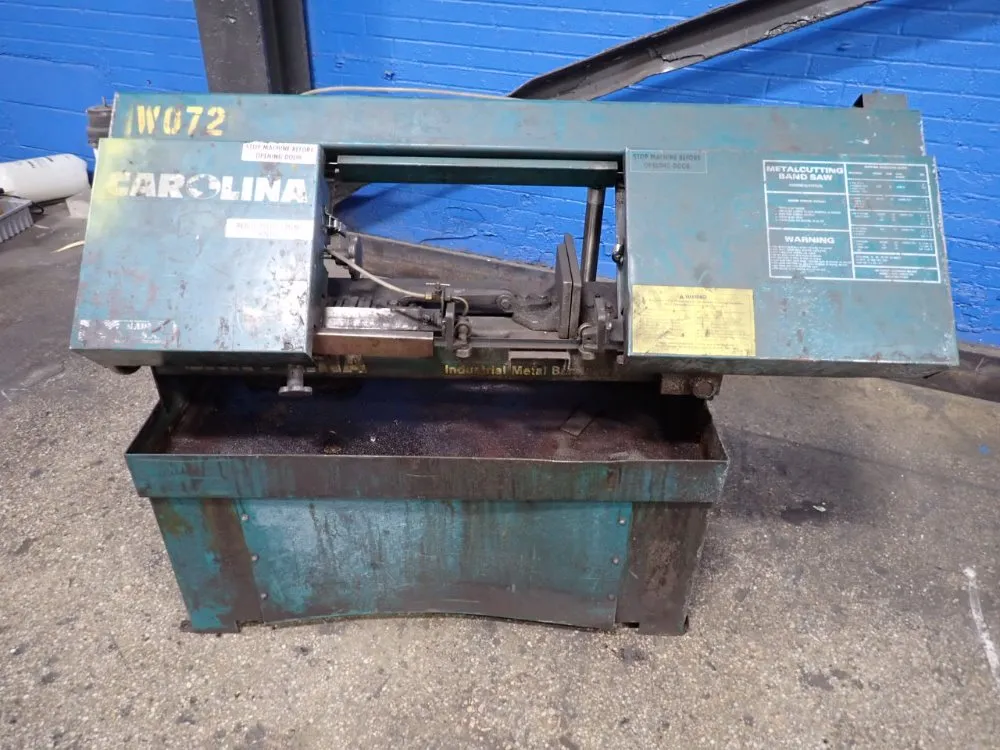 Carolina 15" X 12" Horizontal Band Saw