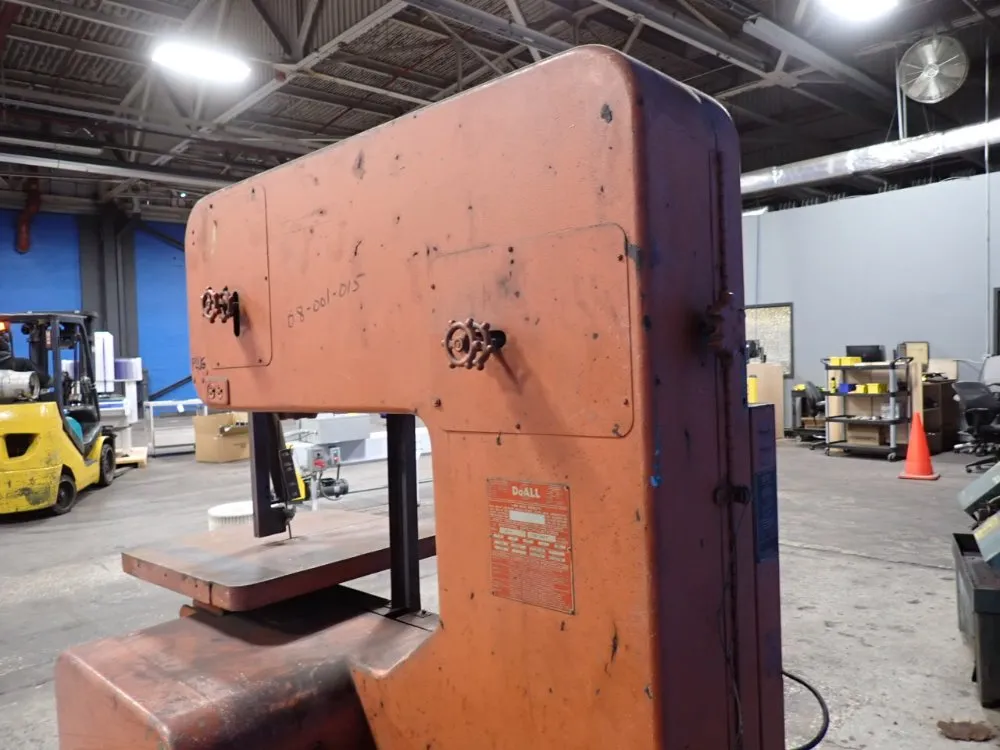 Doall 31 1/2" Vertical Band Saw - 30-m