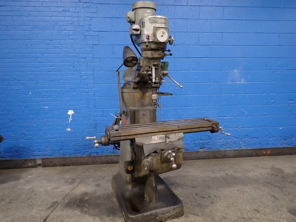 Don G. Beck Co 42" X 9" Vertical Mill