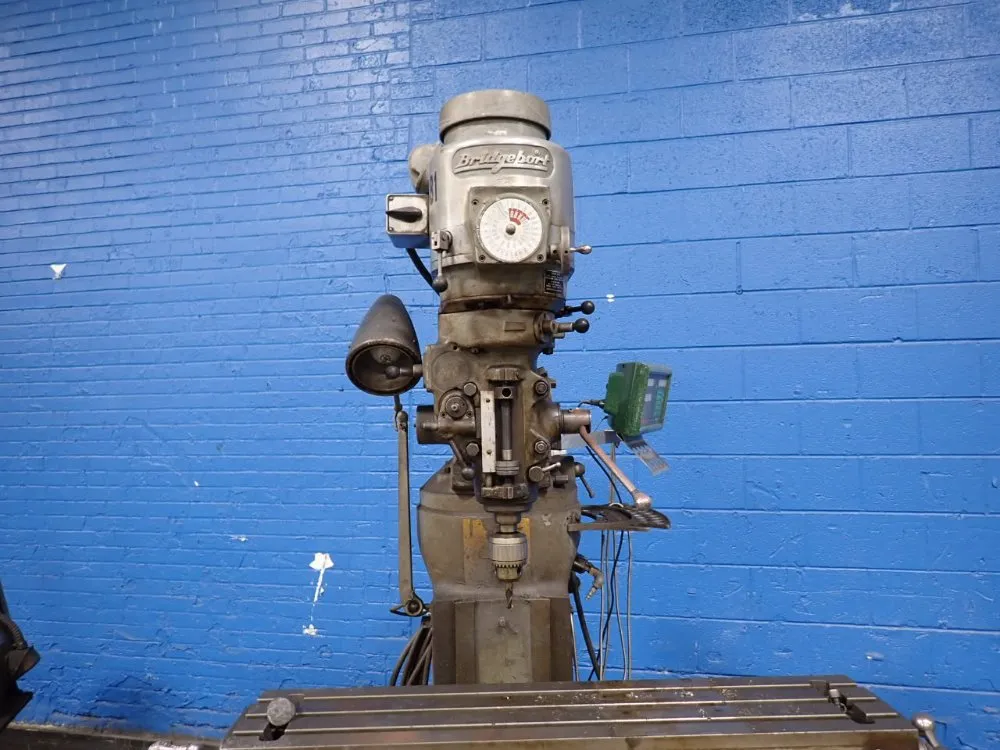 Don G. Beck Co 42" X 9" Vertical Mill
