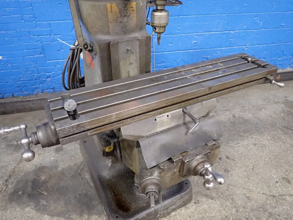 Don G. Beck Co 42" X 9" Vertical Mill