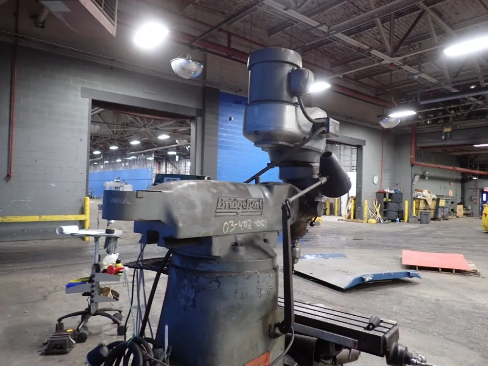 Don G. Beck Co 42" X 9" Vertical Mill