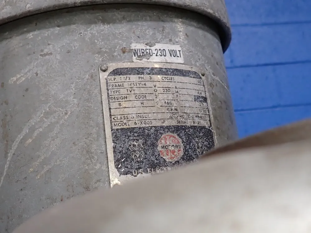 Don G. Beck Co 42" X 9" Vertical Mill