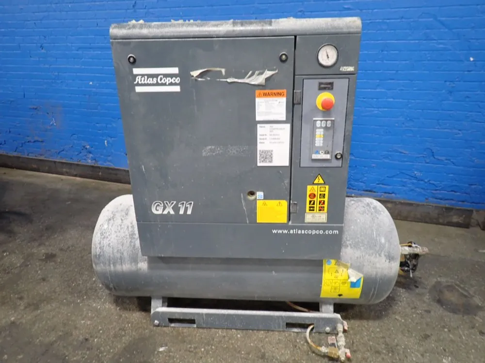 Atlas Copco 95 Gal Air Compressor - Gx11pel