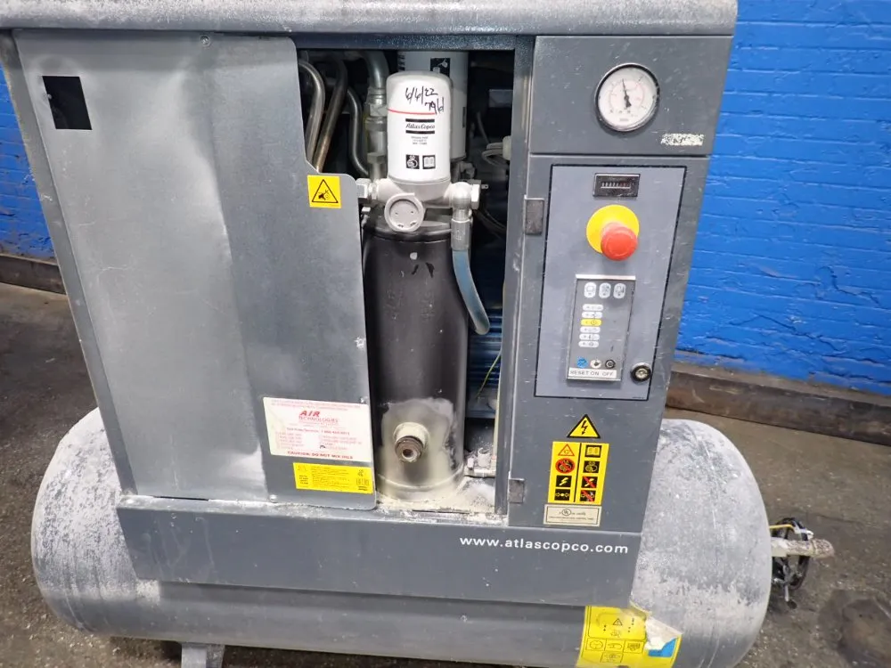 Atlas Copco 95 Gal Air Compressor - Gx11pel