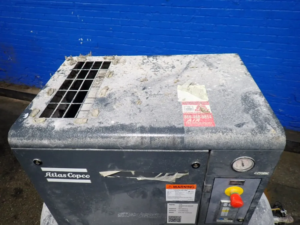 Atlas Copco 95 Gal Air Compressor - Gx11pel