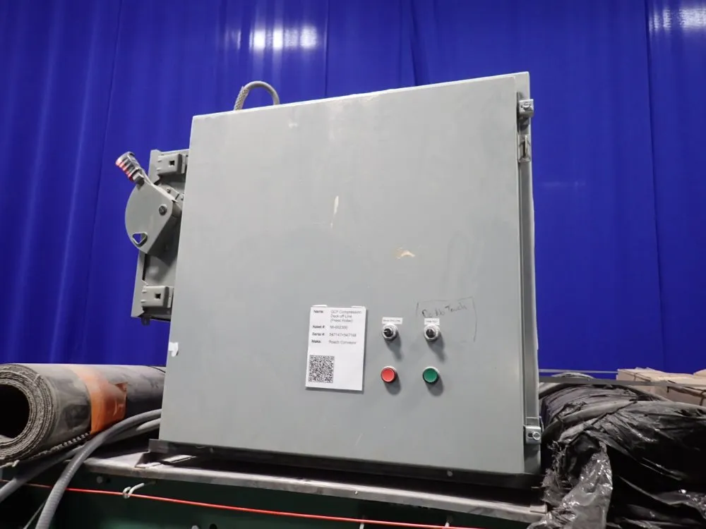 Roach Conveyors 50" X 140" Press Roller