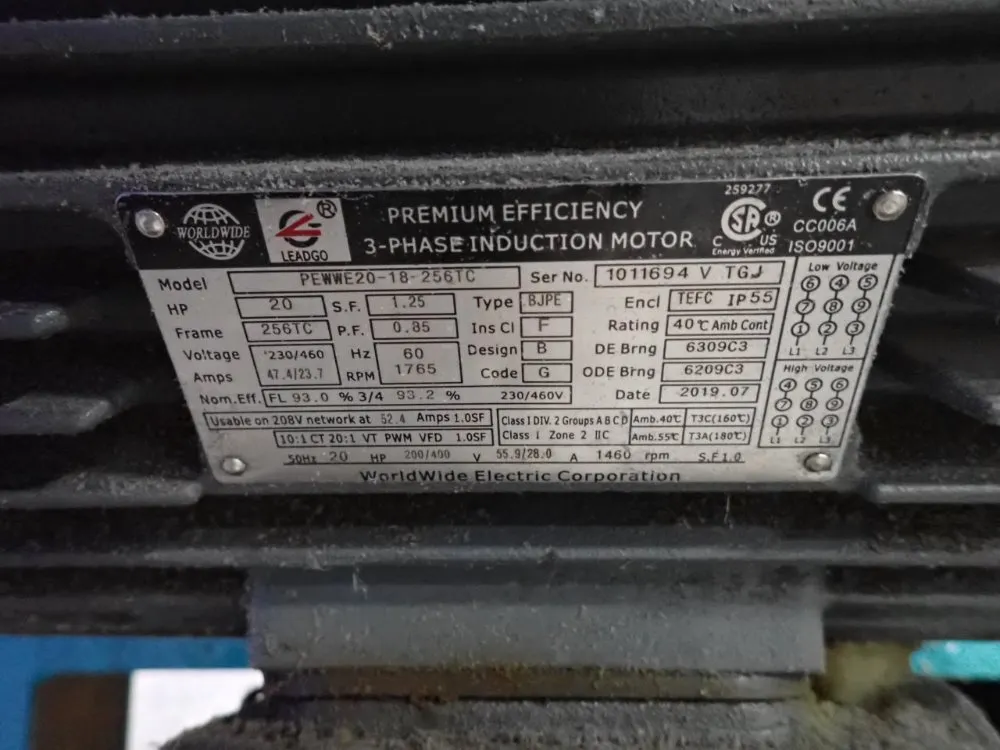 Matrix Manufacturing Densifier - Polymax 5500