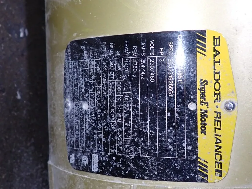 Prab Conveyors 3 Hp Pump - Tx02110/140