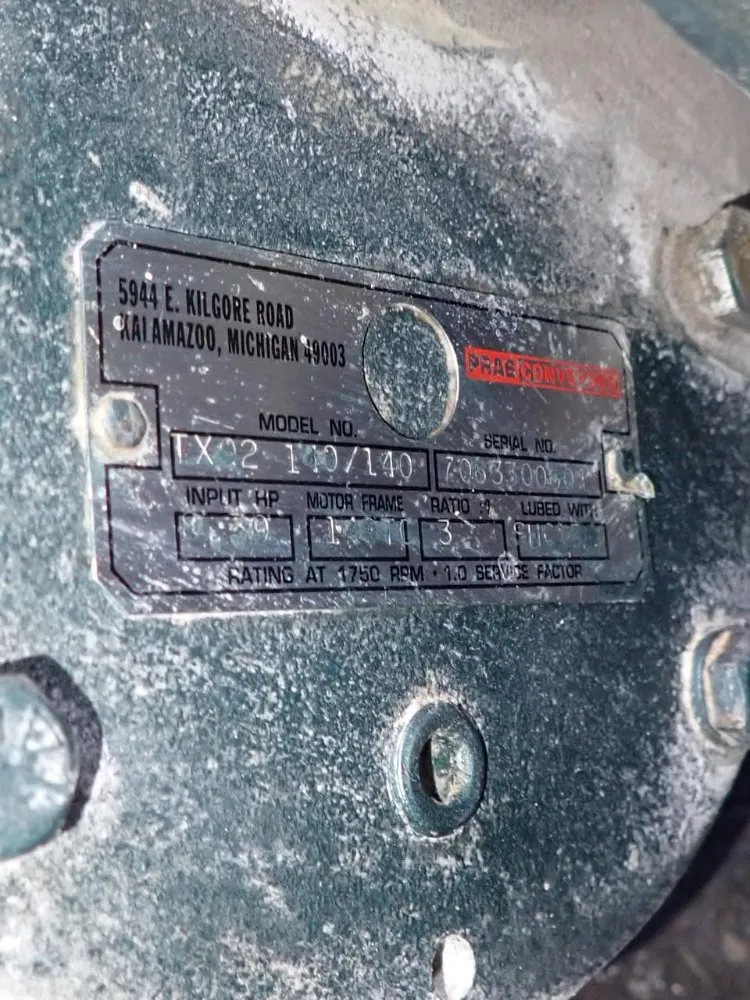 Prab Conveyors 3 Hp Pump - Tx02110/140