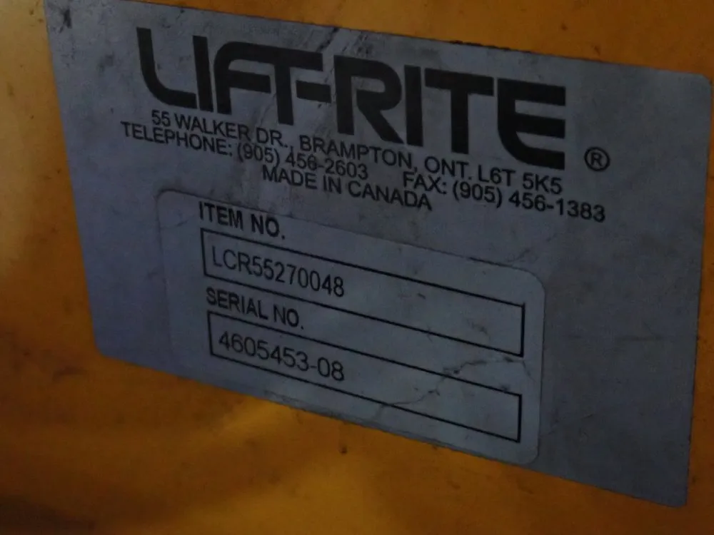 Liftrite 5500 Lbs Pallet Jack - Lr56270048