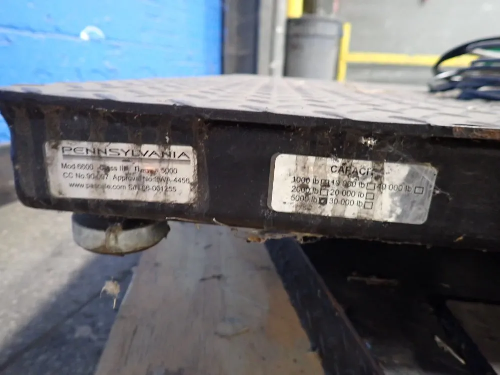 Pennsylvania 5000 Lbs Scale W/ Ramp - 6600