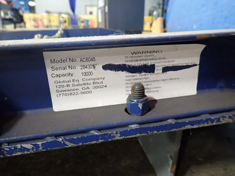 Global Equipment Co. 10,000 Lbs Dock Plate - Ac6048
