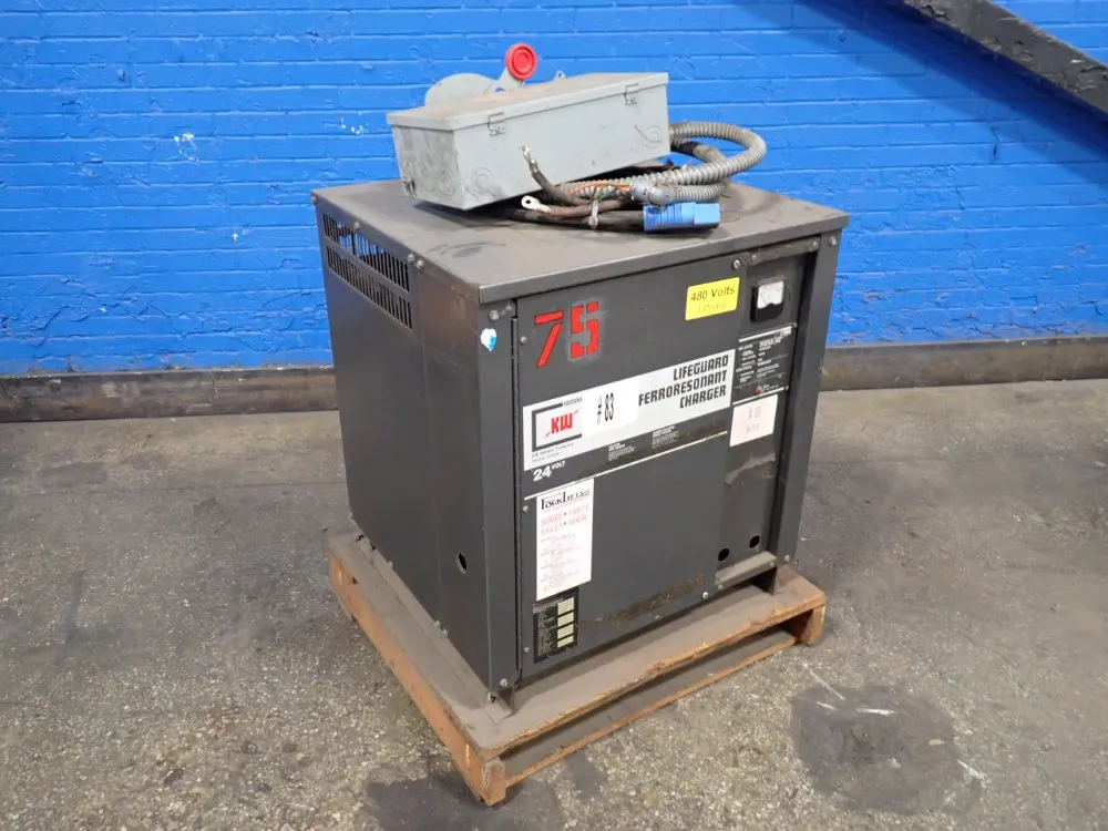 Kw Battery Co. 24 V / 726-1050 Ah Battery Charger - 12-1050f3b9-22