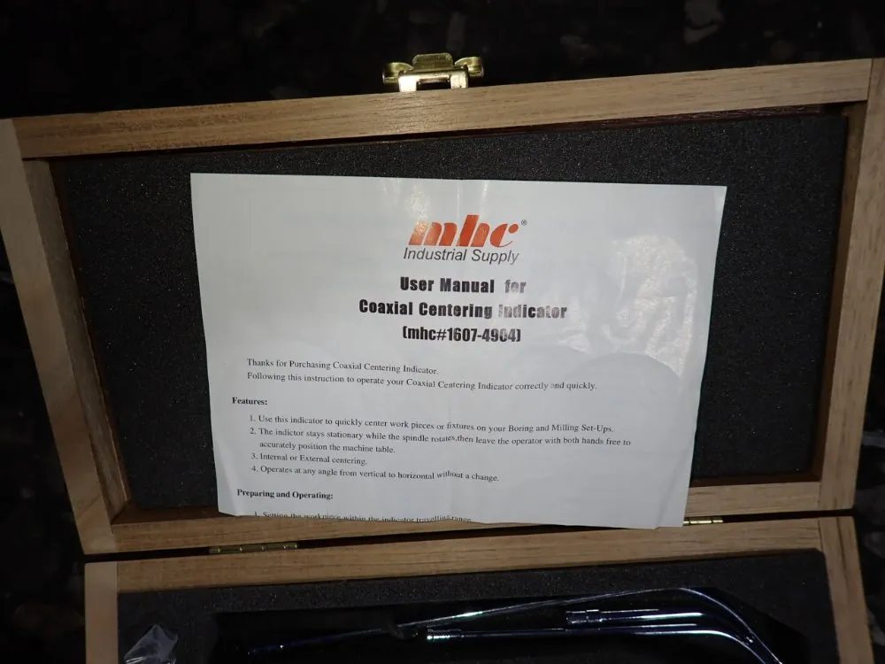Mhc Coaxial Centering Indicator - 1607-4904