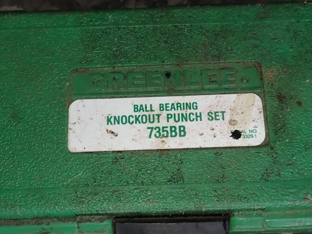 Greenlee Knockout Punch Set - 735bb