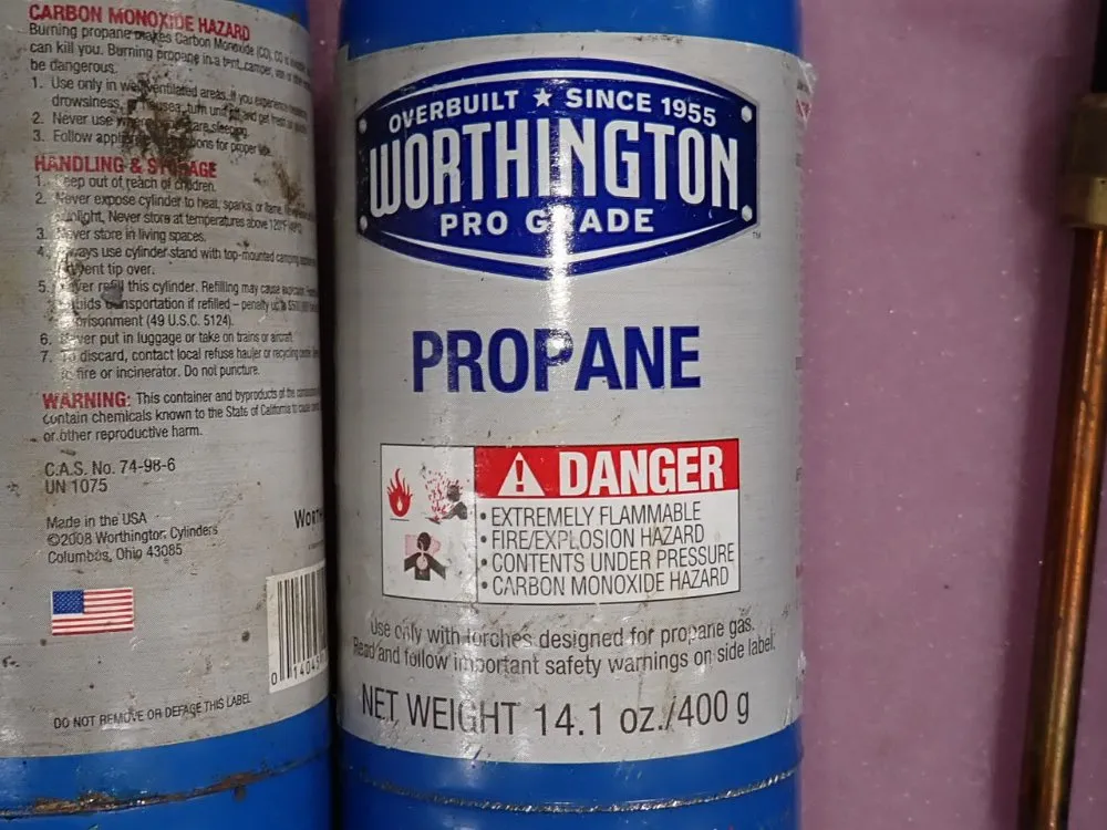 Propane Hand Torch Cylinders