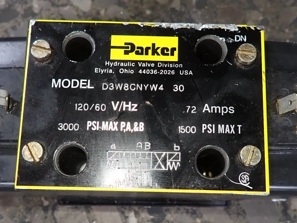 Parker Directional Control Valve - D3w8cnyw4 30