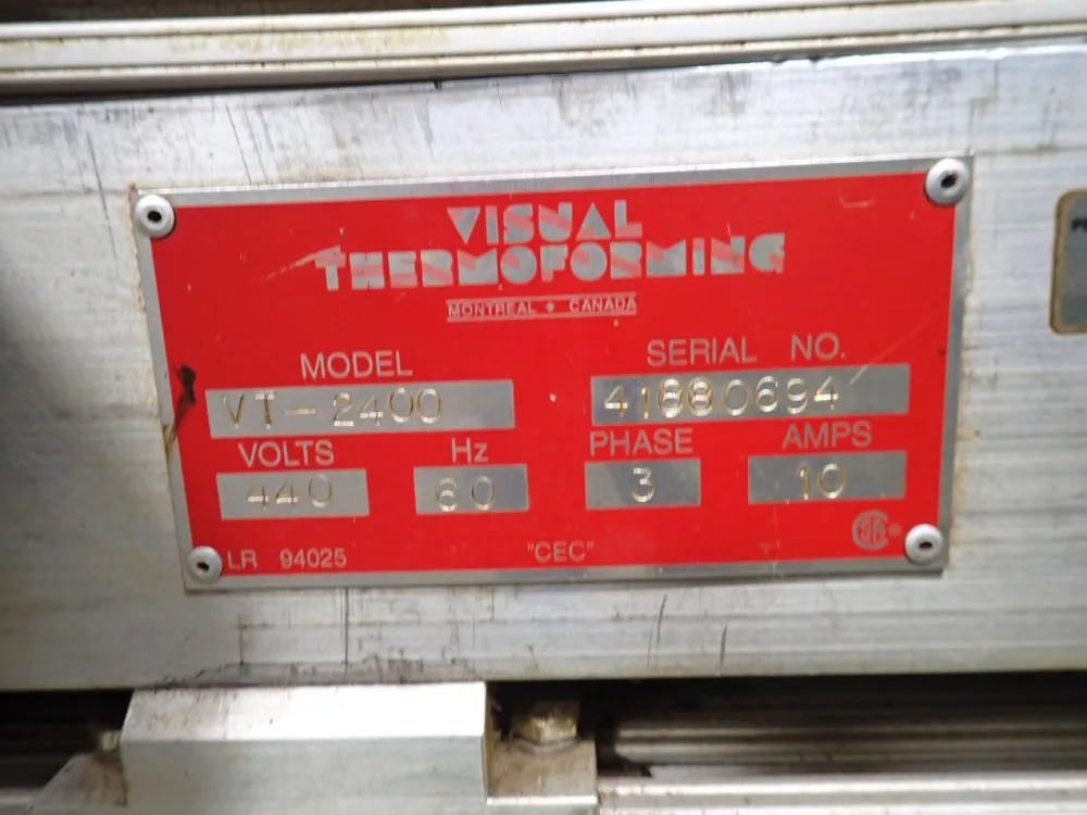 Visual Thermoforming Die Cutter - Vt-2400