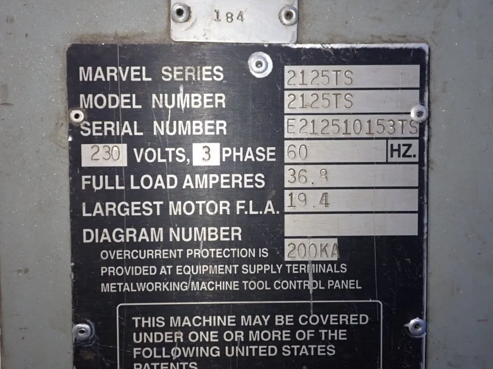 Armstrong-blum 22 1/2" Vertical Band Saw - 2125ts