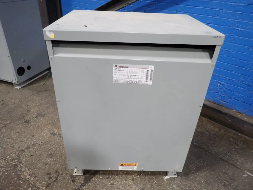 General Electric 112.5 Kva Transformer - 9t23b3875