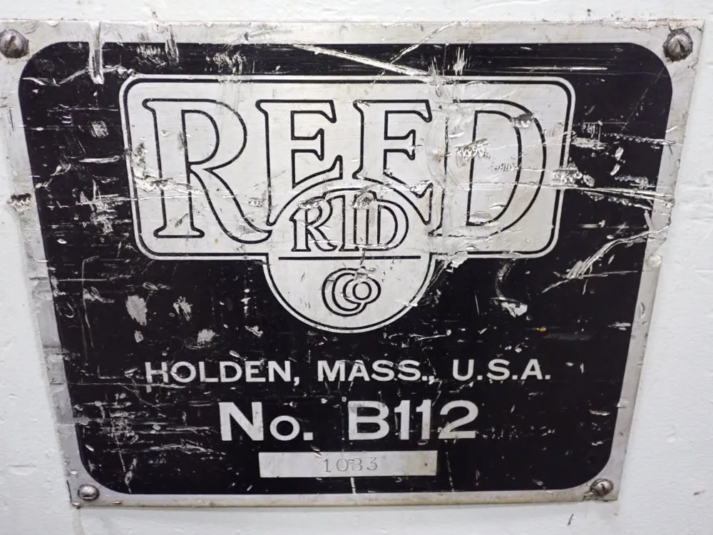 Reed Rtd Thread Roller - No. B112