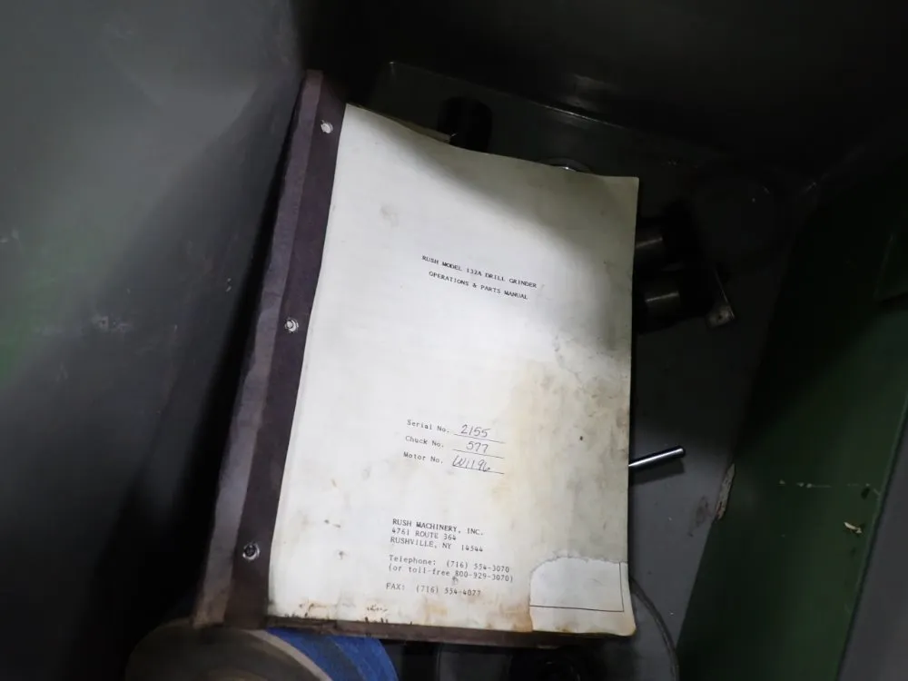 Rush Machinery Tool Grinder - 132a