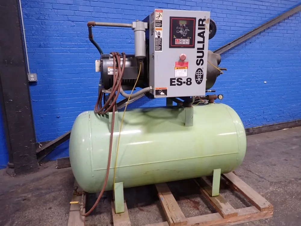 Sullair 15 Hp Air Compressor - Es8-15l-acac