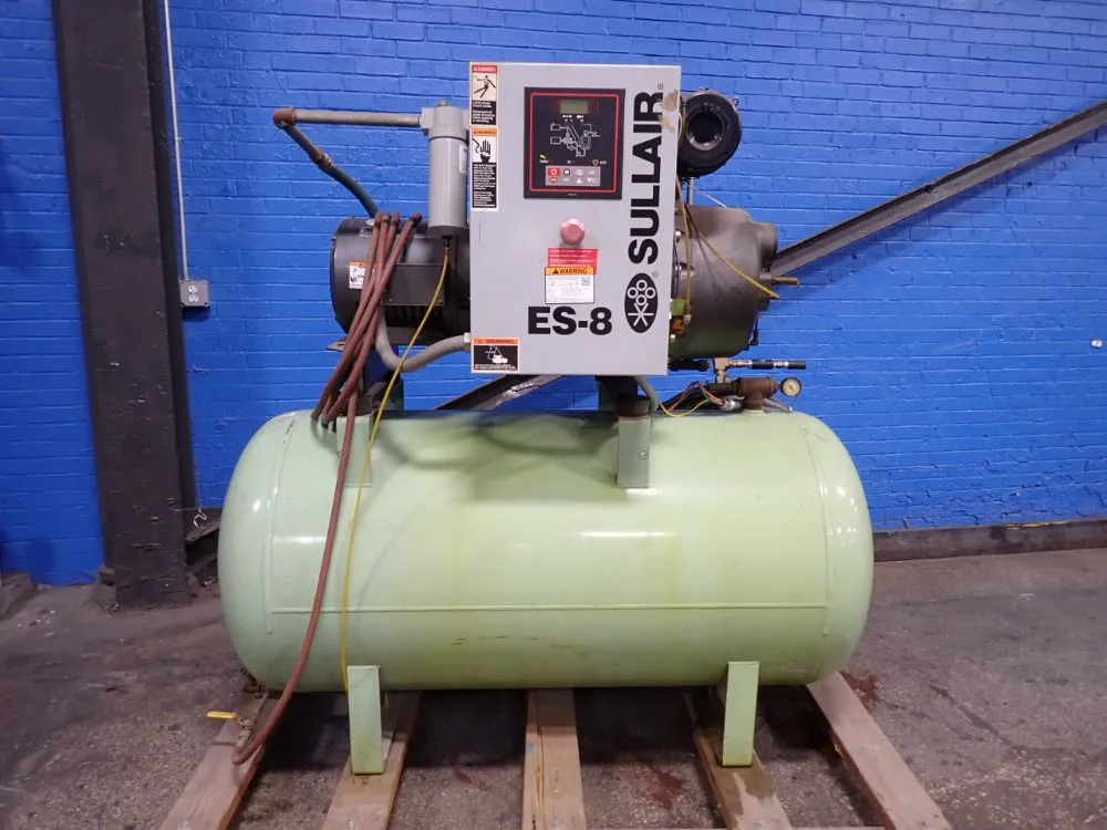 Sullair 15 Hp Air Compressor - Es8-15l-acac