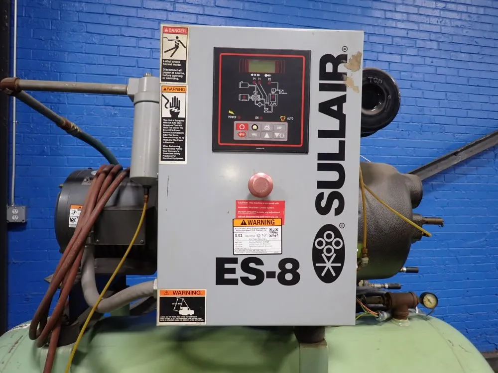 Sullair 15 Hp Air Compressor - Es8-15l-acac