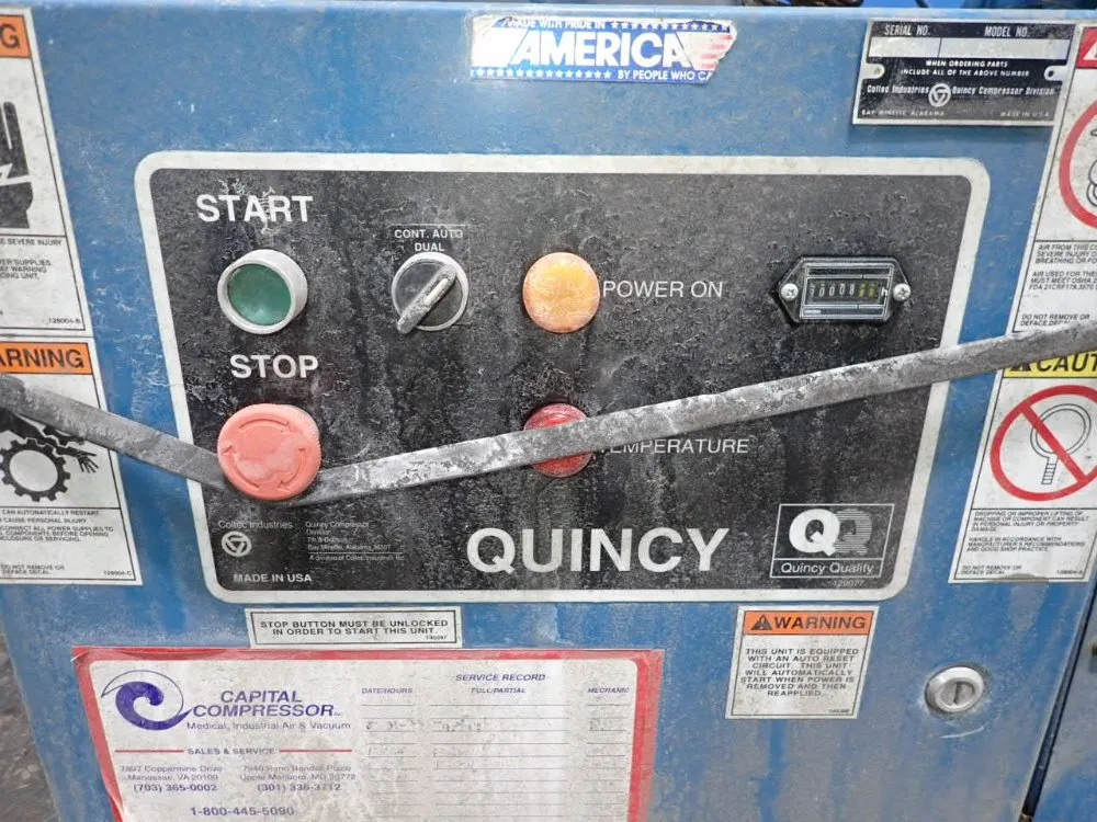 Quincy 25 Hp Vacuum Pump - Qsvb25ann1c