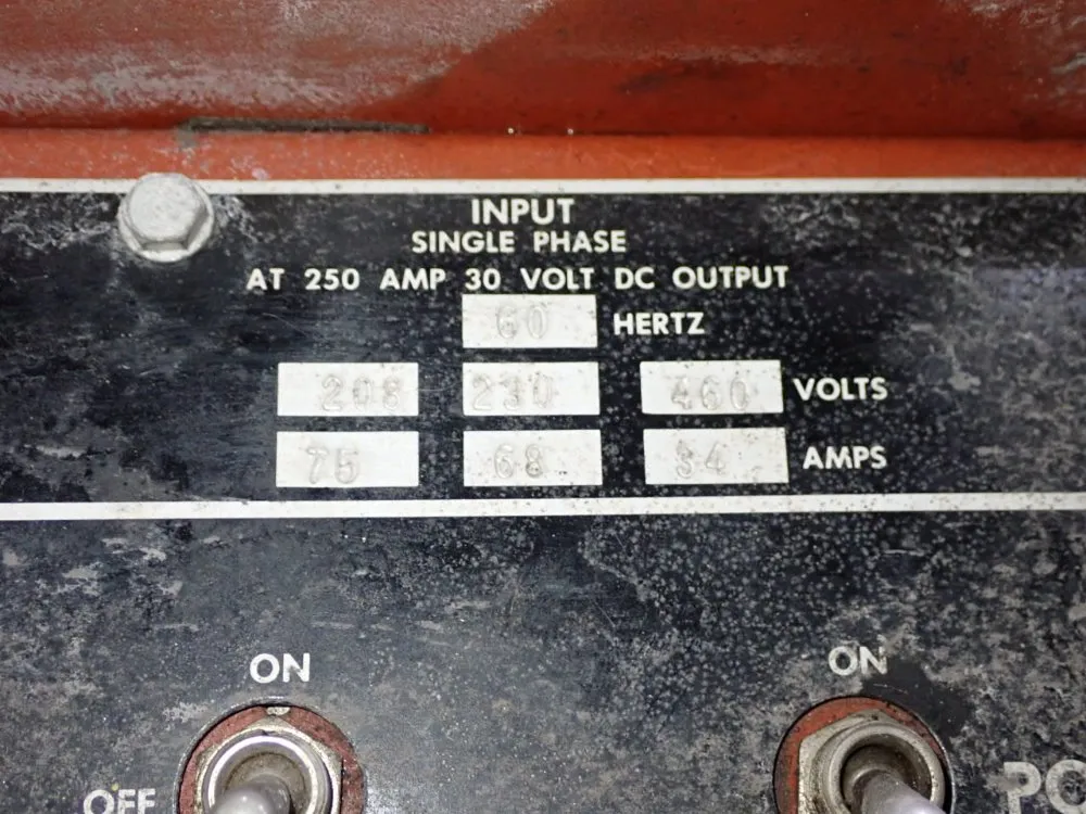 Lincoln Electric 250 Amp Welder - Ideal Arc Tig-250/250