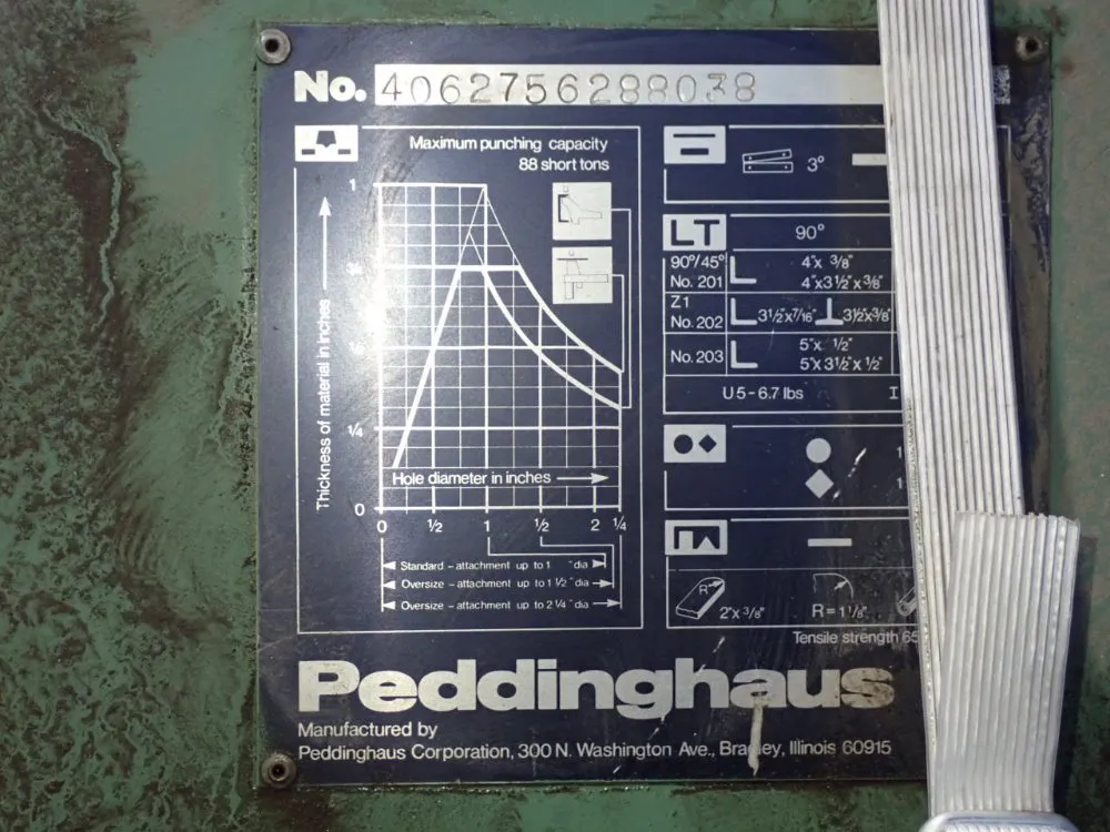 Peddinghaus Ironworker - Peddiworker 880
